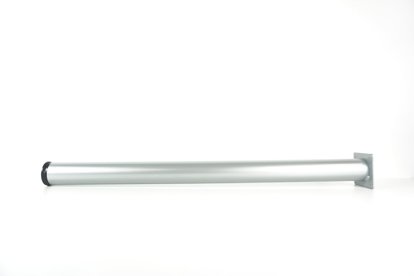 Tischrohr 70 cm in Schwarz, Weiß & Silber