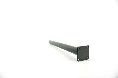 Tischrohr 40 cm Set in Schwarz, Weiß & Silber
